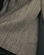 “Salvatore Ferragamo” 90’s-00’s Linen blend tailored jacket