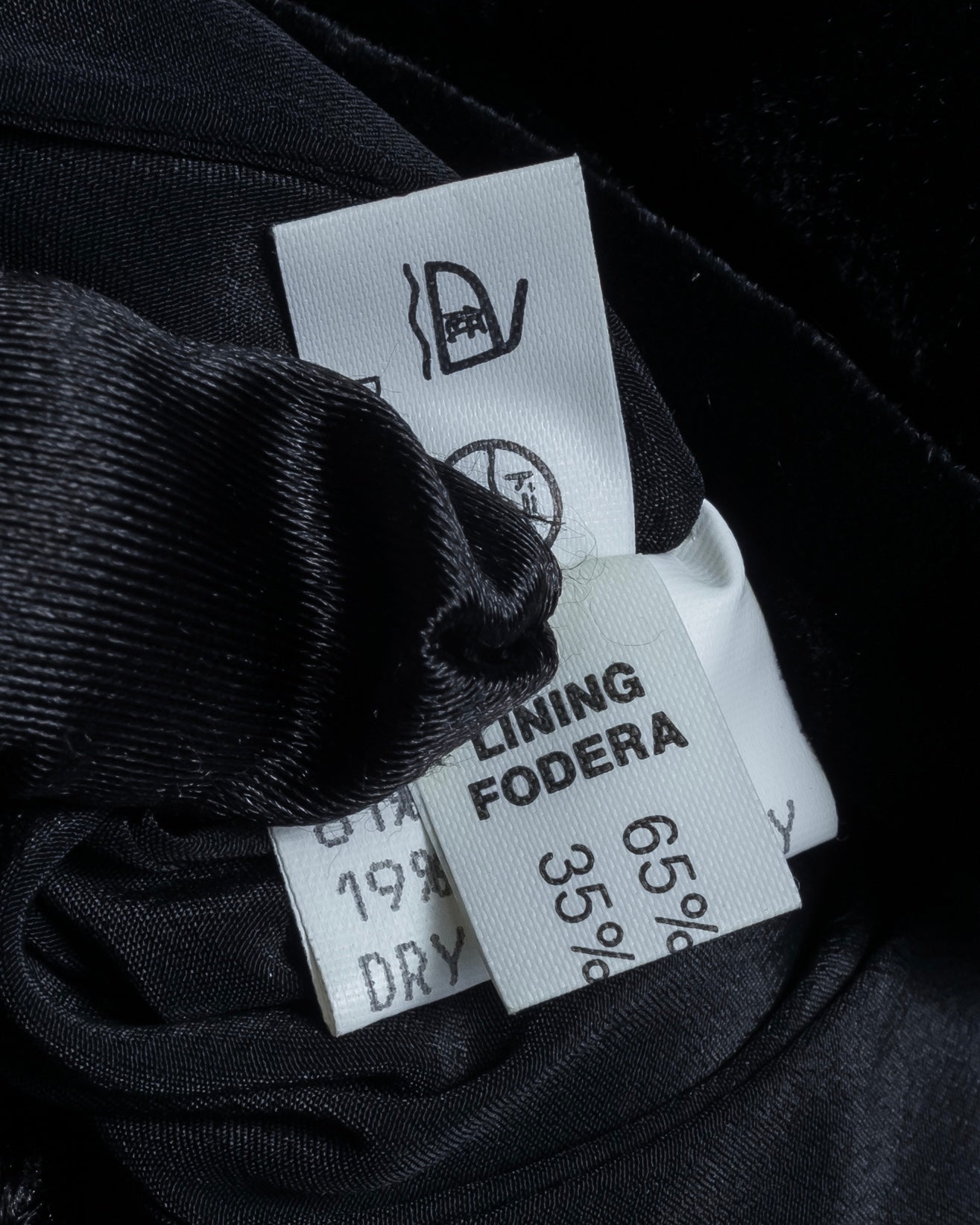 "ERREUNO" Relaxed tailored velour jacket