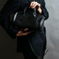 "JEAN PAUL GAULTIER" Tubular design leather 2way shoulder bag