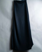 "GUCCI" Maxi-length glossy rayon skirt