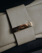 "Chloe" June bow-detail chain shoulder bag