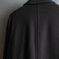 "CHRISTIAN DIOR MONSIEUR" Large lapel cashmere blend oversized mid length coat