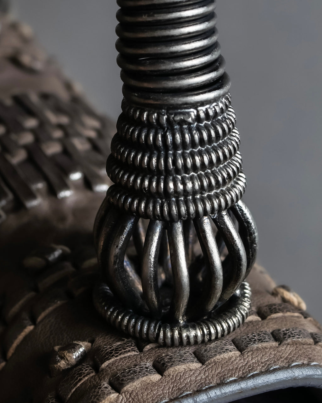 "Christian Dior" John Galliano period Gathering design leather hand bag