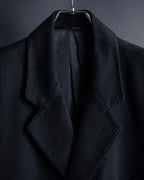 "PIERRE BALMAIN" Classic tailoring 100% cashmere chester coat