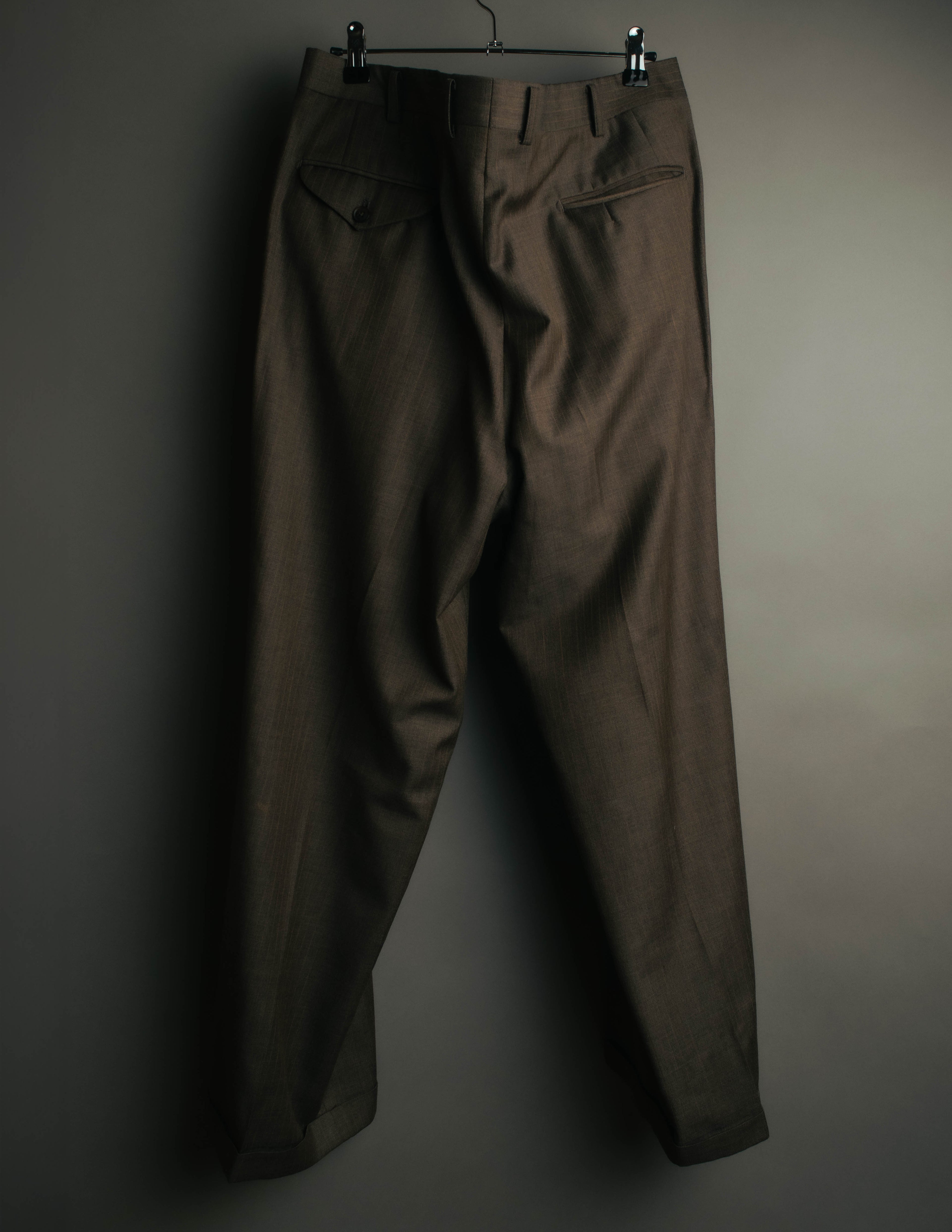 "BURBERRY LONDON" 00's-10's Classic striped double-breasted wool suit