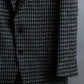 "GIORGIO ARMANI" Twill houndstooth pattern tailored jacket