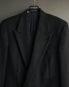 "Giorgio Armani Le Collezioni" 80's-90's Soft tailored double breasted wool blazer