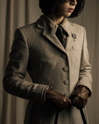 -SPECIAL- "JEAN PAUL GAULTIER"
90's-00's Waist shape A-line silhouette ecryu color super long coat