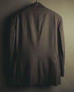 –SPECIAL– "Christian Dior" 80's-90's Classically tailored wool two-piece suit