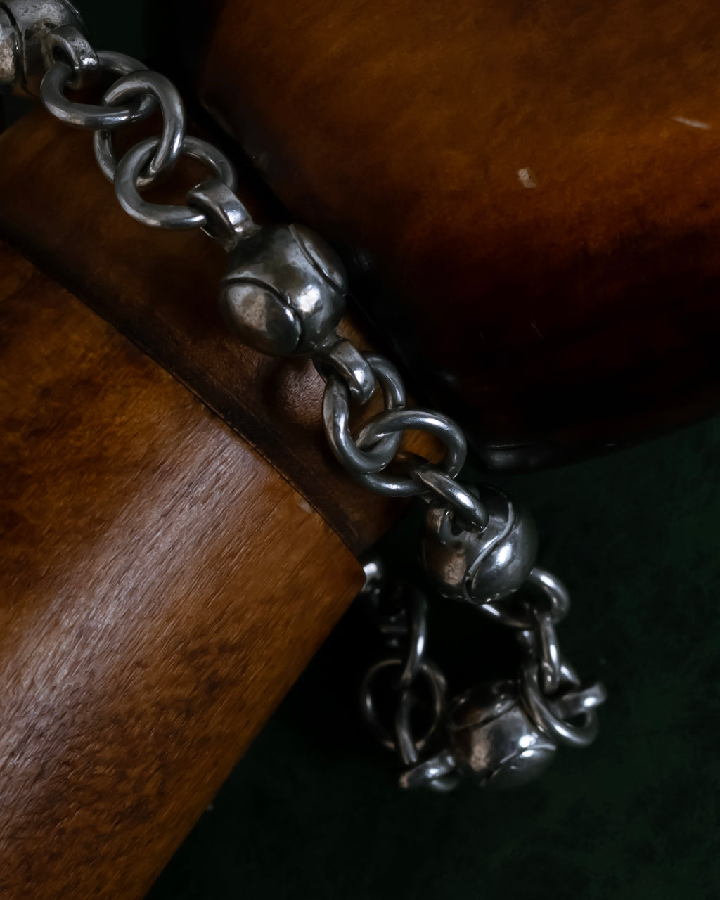 "GUCCI" Tennis racket motif silver bracelet