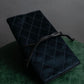 "CHANEL" Matelasse design coco mark engraved pouch