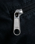 "tricot COMME des GARCONS" Polka dot velour large handbag