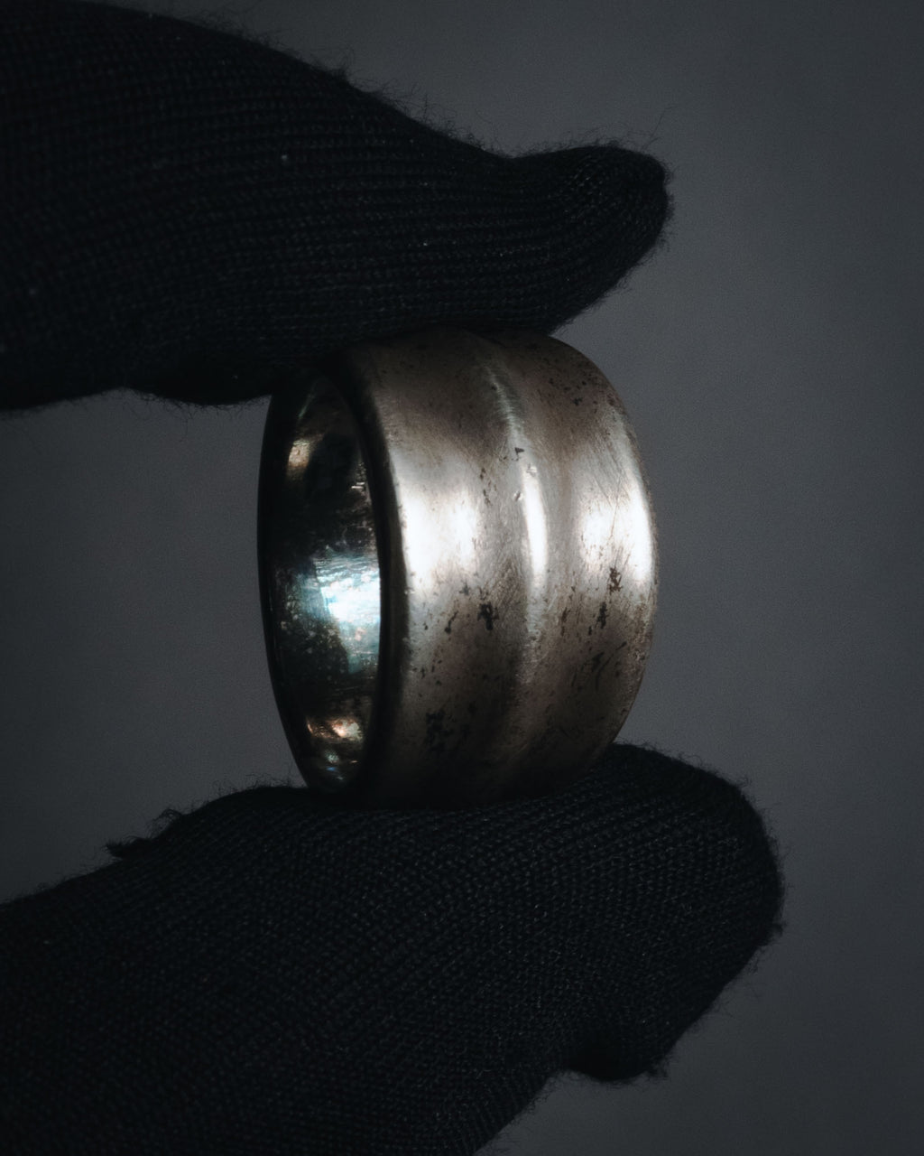 "Jean Paul GAULTIER" 90’s-00’s Sculpted wave band ring