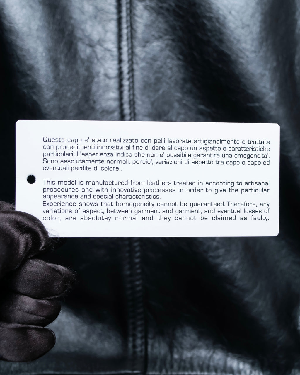 "Maison Margiela" Brown Leather Compact Wallet