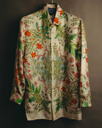 -SPECIAL- “GUCCI” 2015-2022 Botanical printed silk shirt