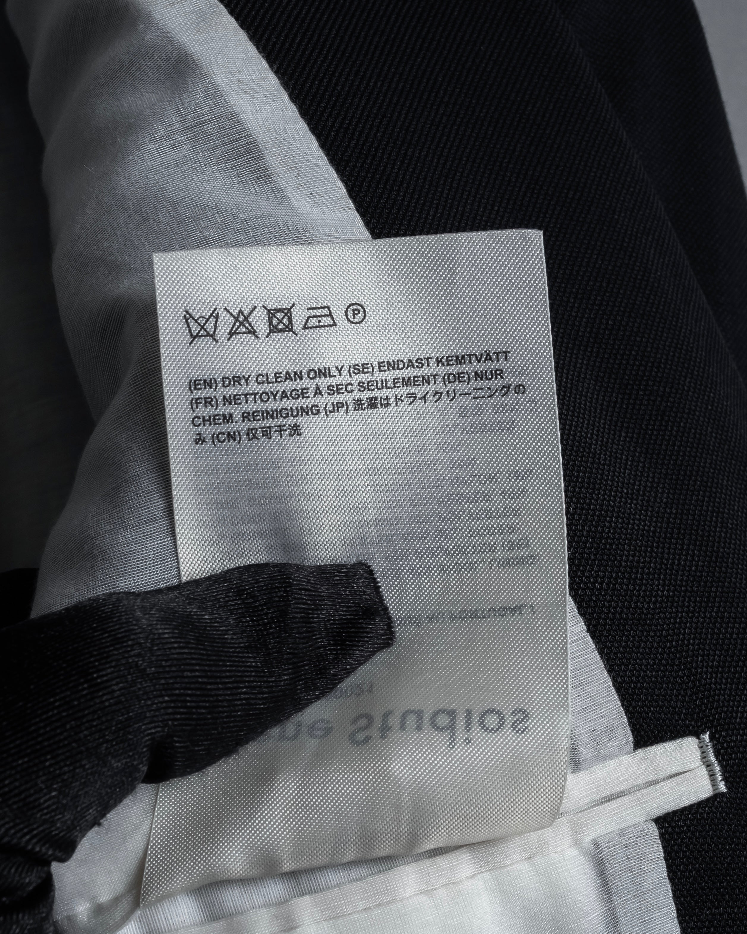 "Acne Studios"  Structured details Wide tailored jacket