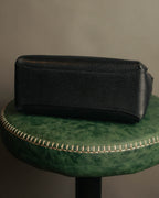 -SPECIAL- “GUCCI” 70’s-80’s Pigskin leather turn lock handbag