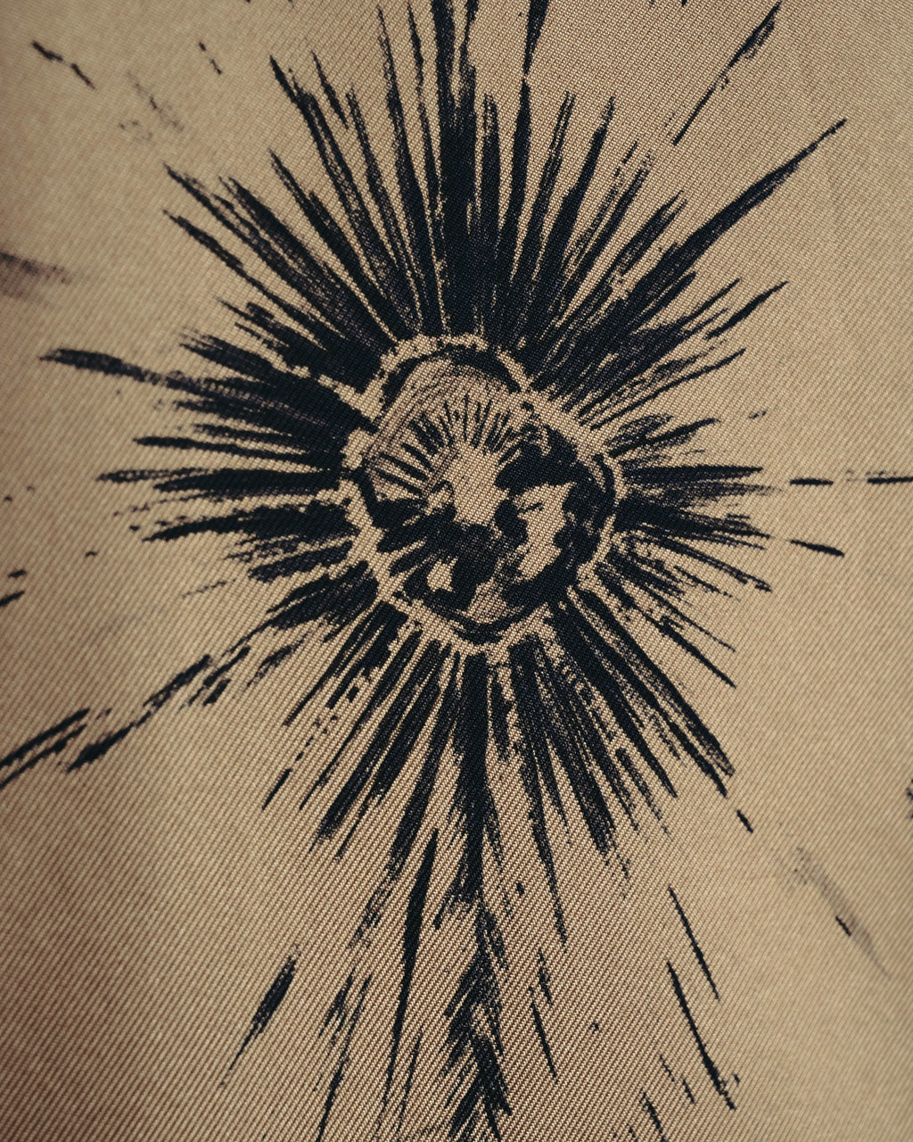 –SPECIAL– "Christian Dior" Celestial print silk square scarf