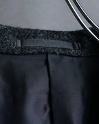 "COMME des GARCONS HOMME PLUS" Structured cut double-breasted tailored jacket