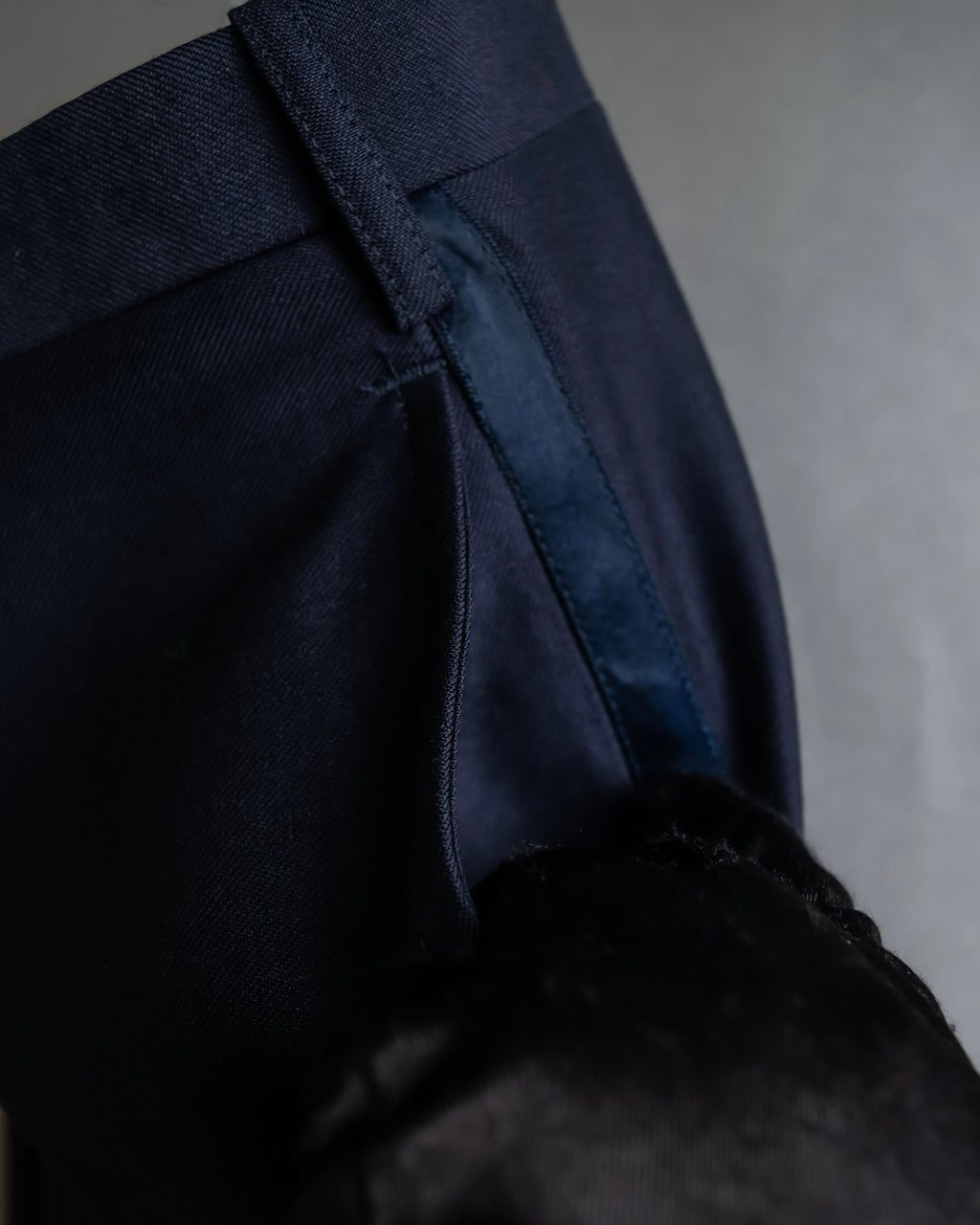 "CHRISTIAN DIOR MONSIEUR" Satin switching design tuxedo dress set up