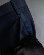 "CHRISTIAN DIOR MONSIEUR" Satin switching design tuxedo dress set up