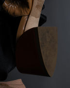 "Dior" Cutting design patent leather pointed toe pumps