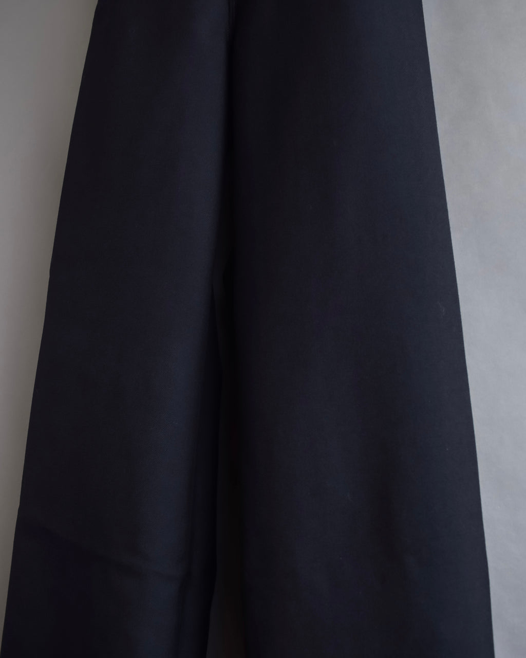 "US navy inspired lace back wide sailor pants"