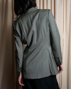"Christian Dior" Flap pocket detail military tailored jacket