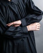 "YVES SAINT LAURENT" Black mode style shirt coat