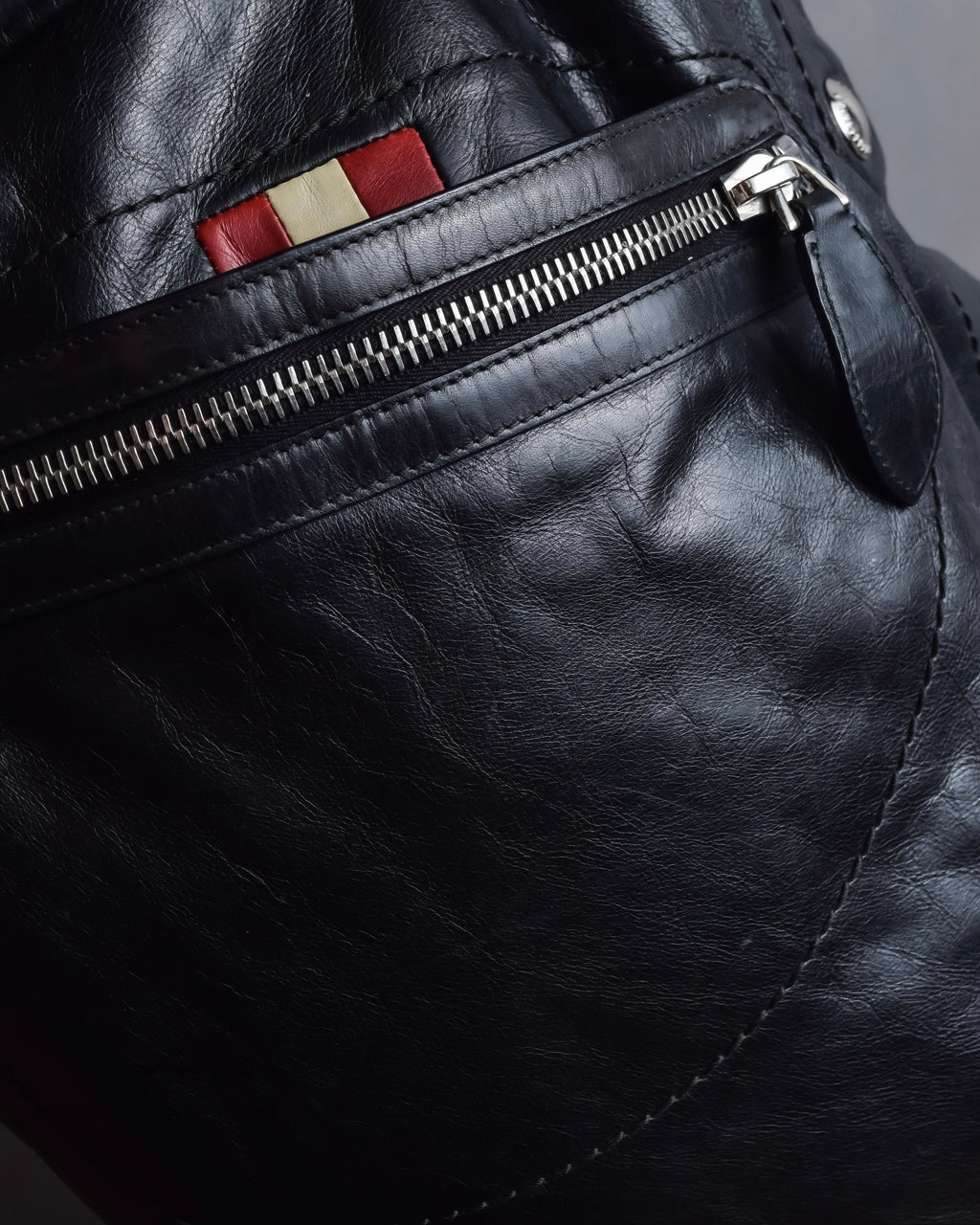 "BALLY" Soft grained calf shoulder bag