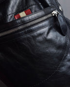 "BALLY" Soft grained calf shoulder bag