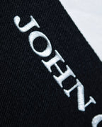 "John Galliano" Tie motif trompe l'oeil design pullover