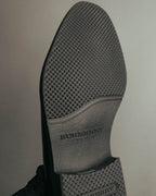 "BURBERRY LONDON" 00's Glossy black leather penny loafers
