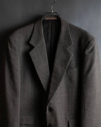 "Vintage heathered wool tailored jacket"