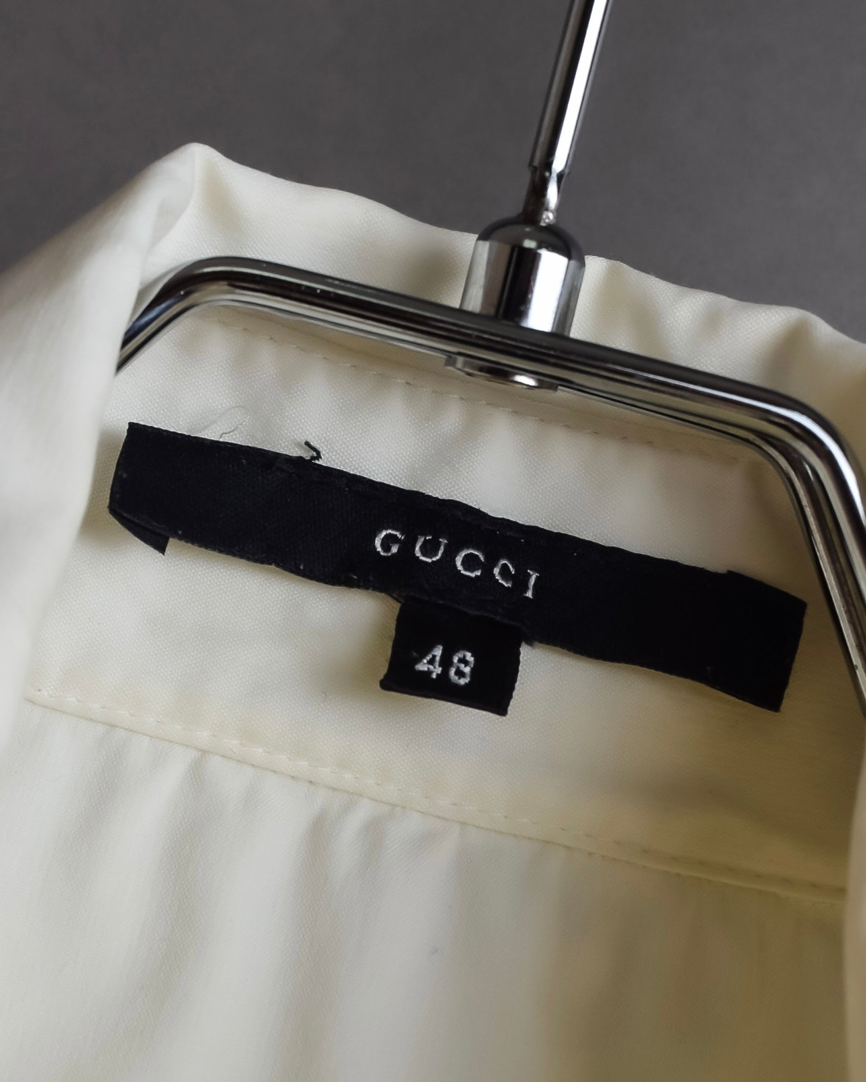 "GUCCI" Double zip pocket design box cut shirt