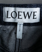 Pantalones vaqueros de pescador anchos y cónicos de LOEWE