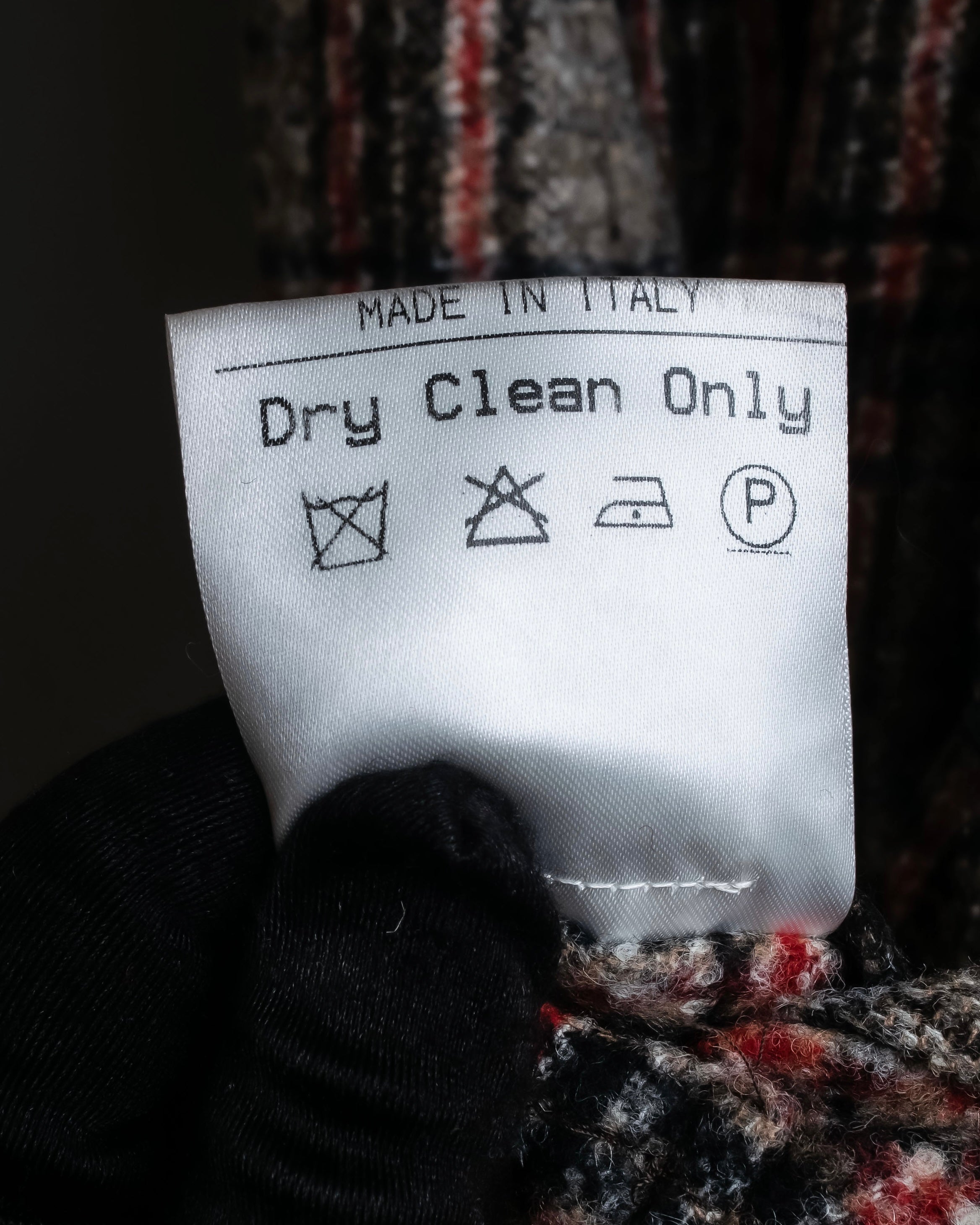 "Ernesto" Multicolor checked tailored jacket