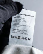 "COMME des GARCONS HOMME PLUS" 17AW Cutting design belted tailored jacket