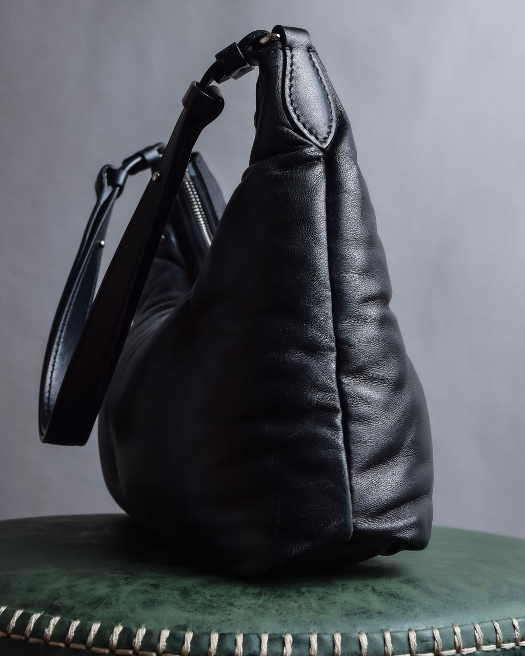 "MAISON MARGIELA" Glam Slam black one shoulder bag