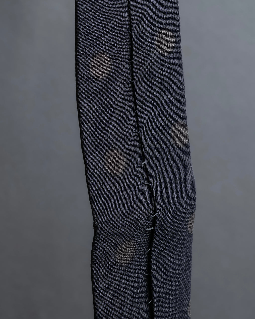 "GIORGIO ARMANI" Dot pattern silk  necktie