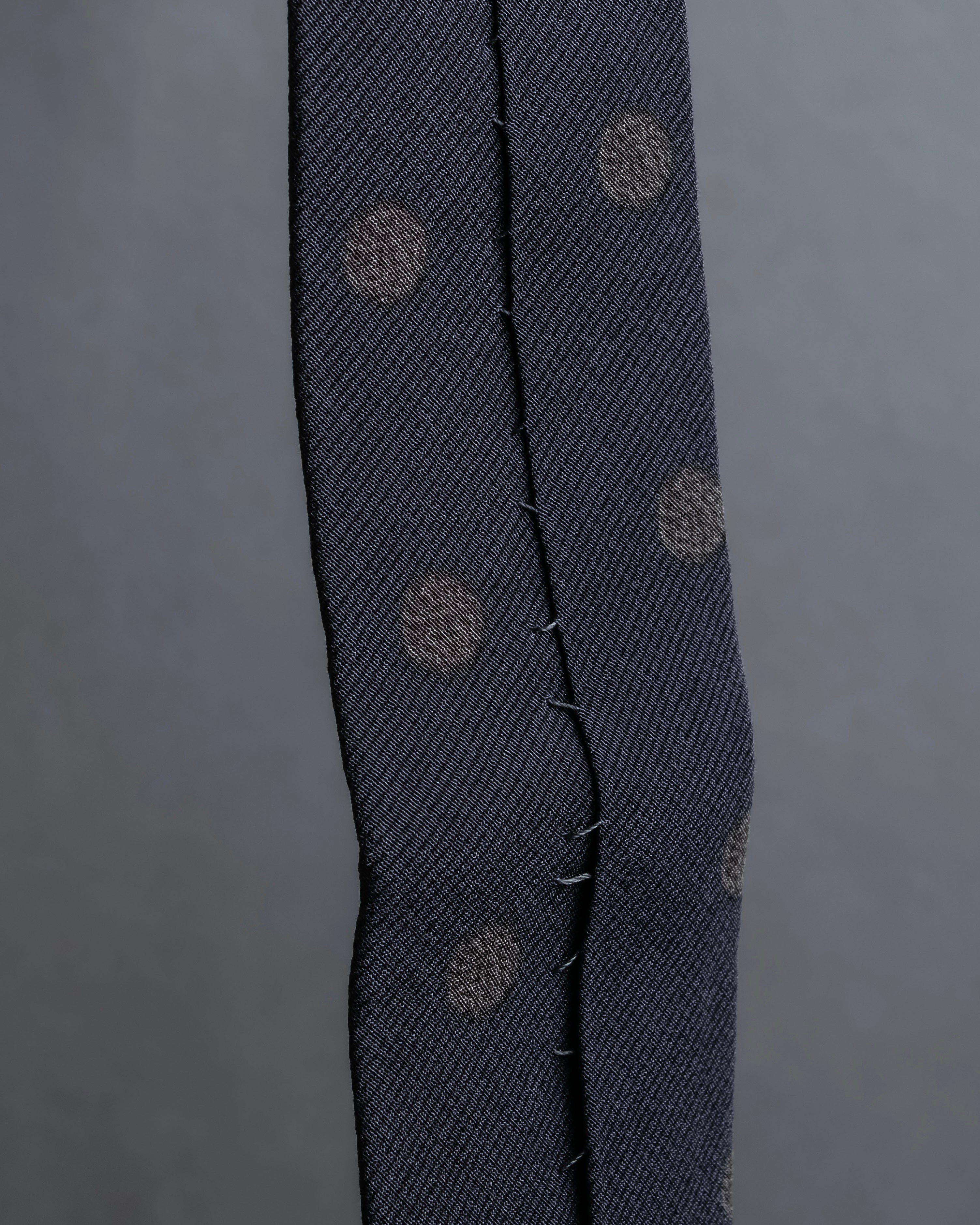 "GIORGIO ARMANI" Dot pattern silk  necktie