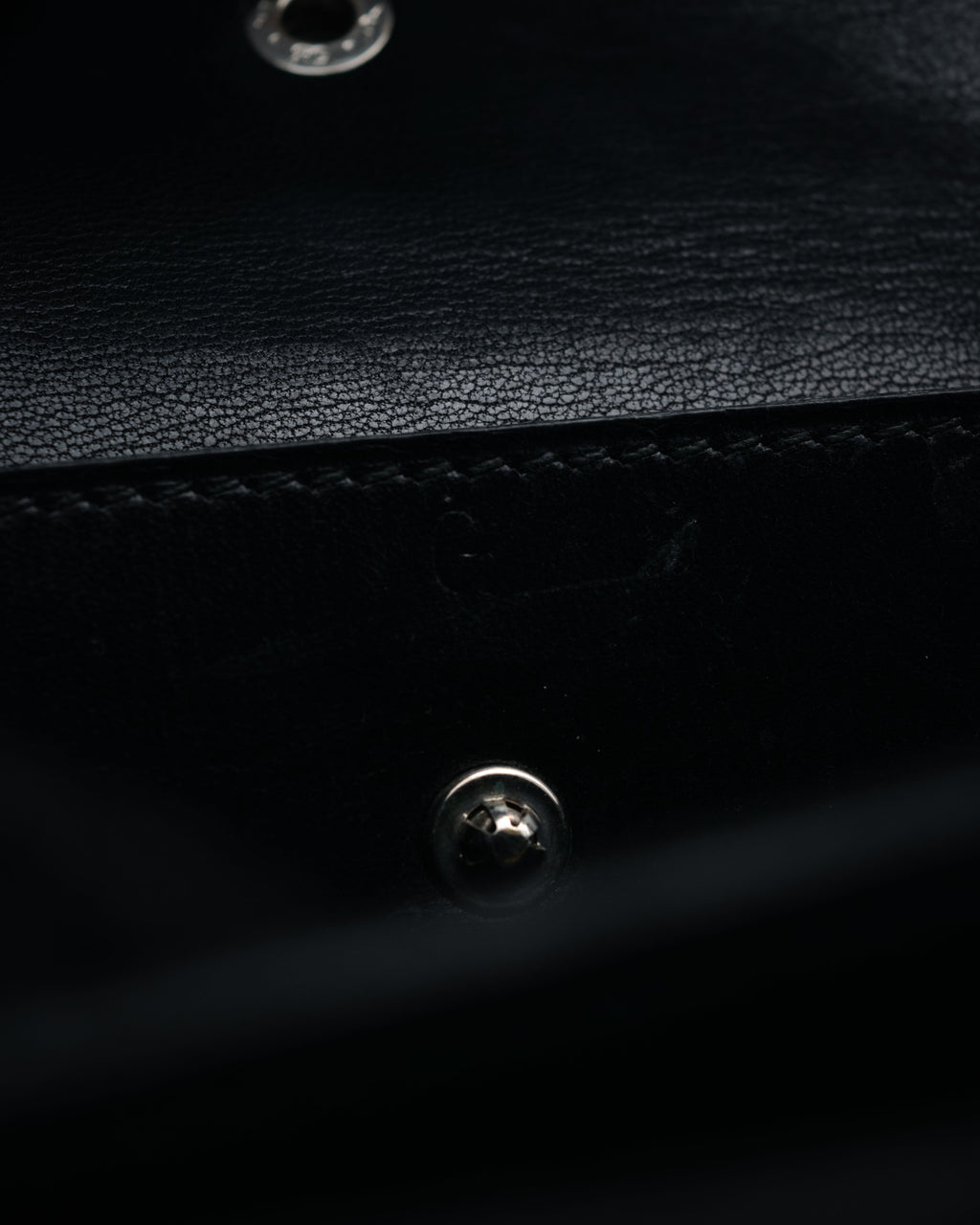 –SPECIAL– “HERMES” 50’s-60’s Escale box calf top handle bag