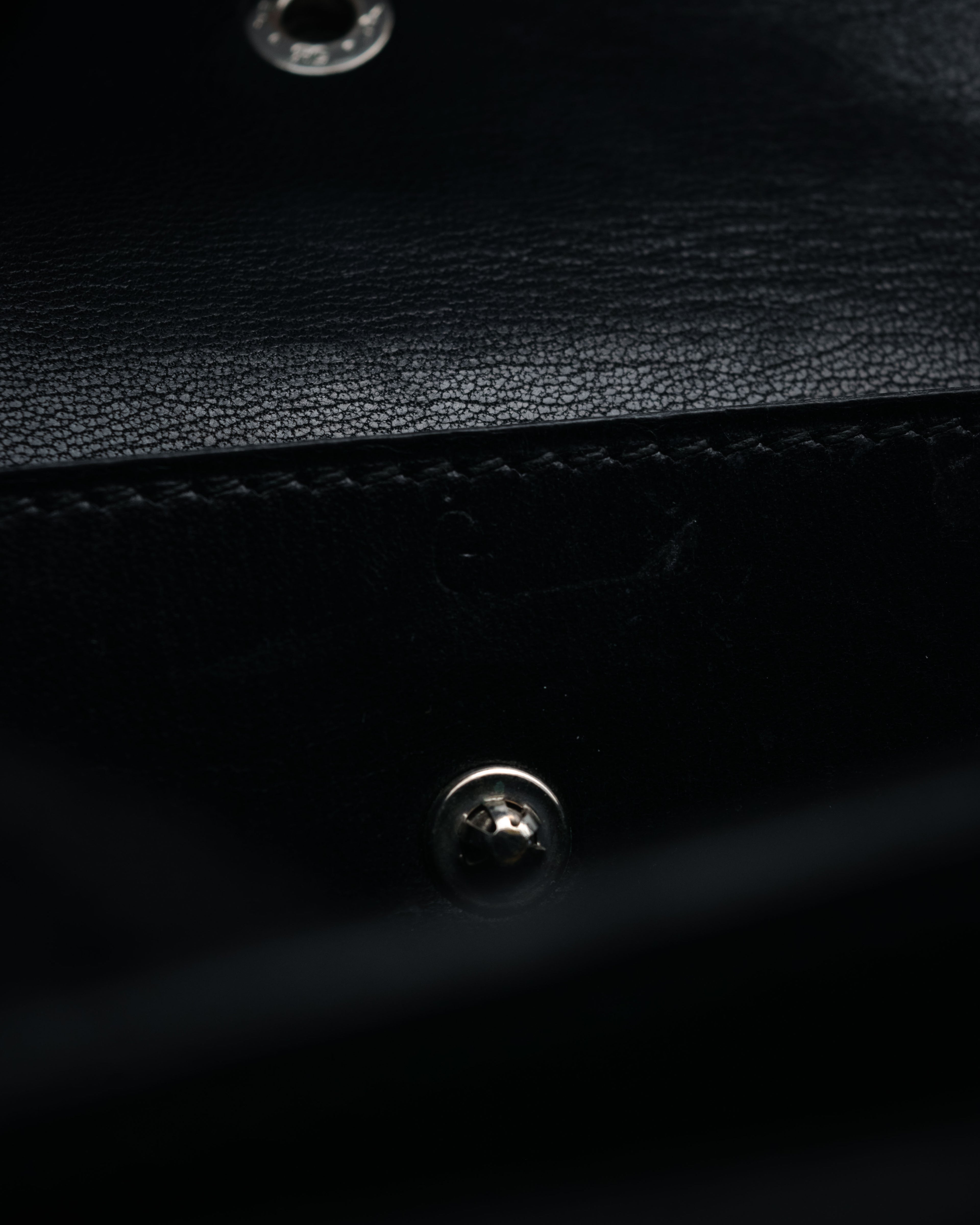 –SPECIAL– “HERMES” 50’s-60’s Escale box calf top handle bag