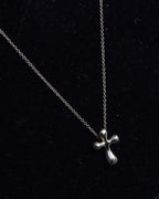 "Tiffany&Co" Small claus motif silver necklace