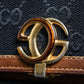 "GUCCI" Interlocking G motif bi fold wallet