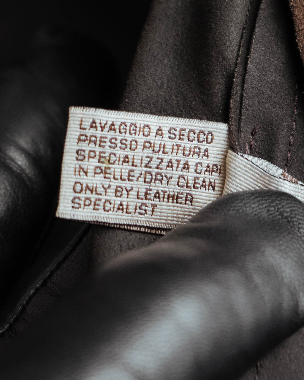 -SPECIAL- “BOTTEGA VENETA” 80’s-90’s Intrecciato suede leather shirt