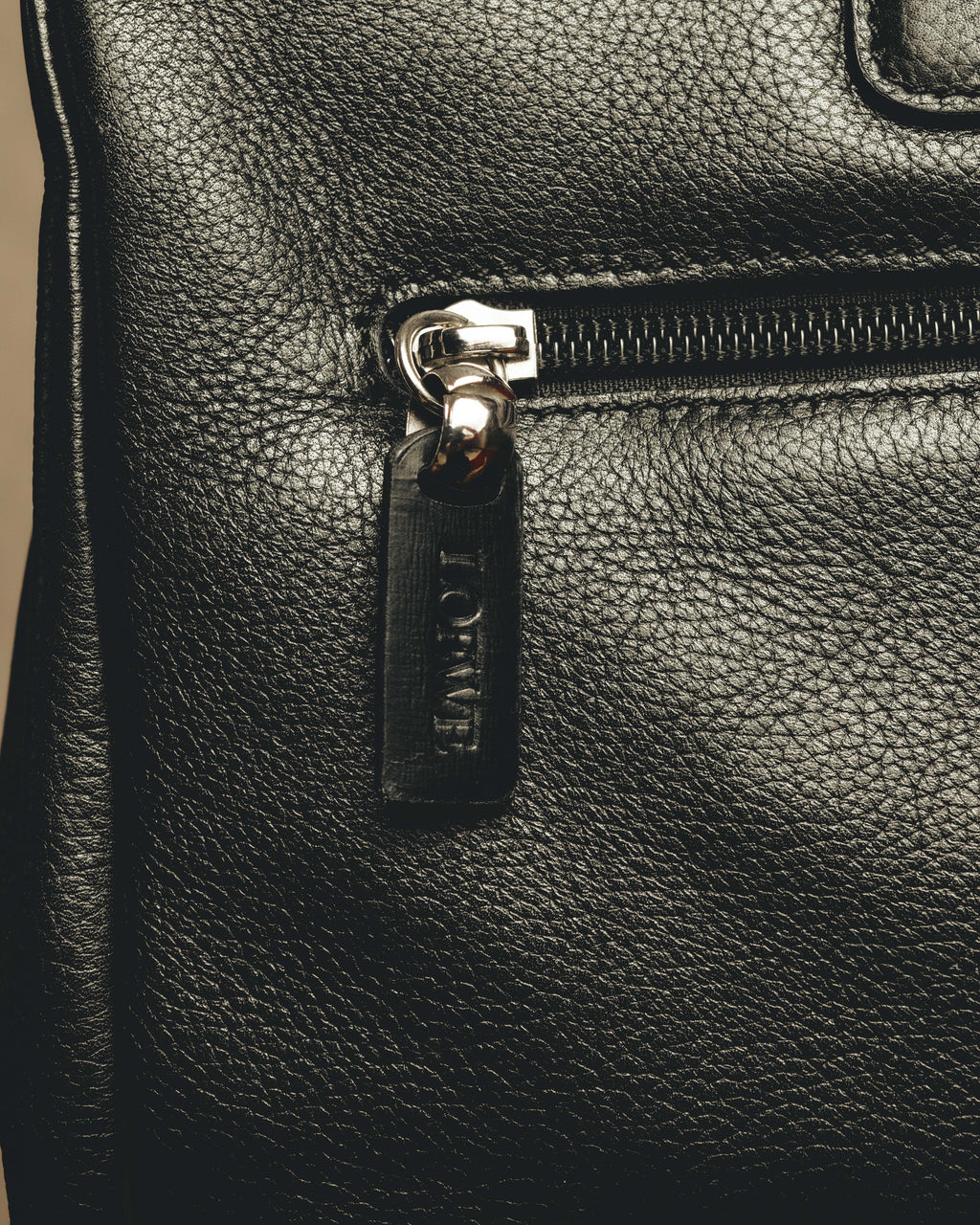 "LOEWE" 90's-00's Classic leather tote bag
