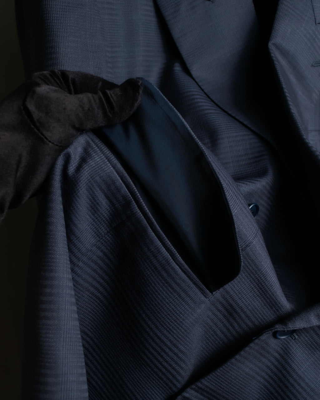 "CHRISTIAN DIOR MONSIEUR"
Shadow check pattern structured set up