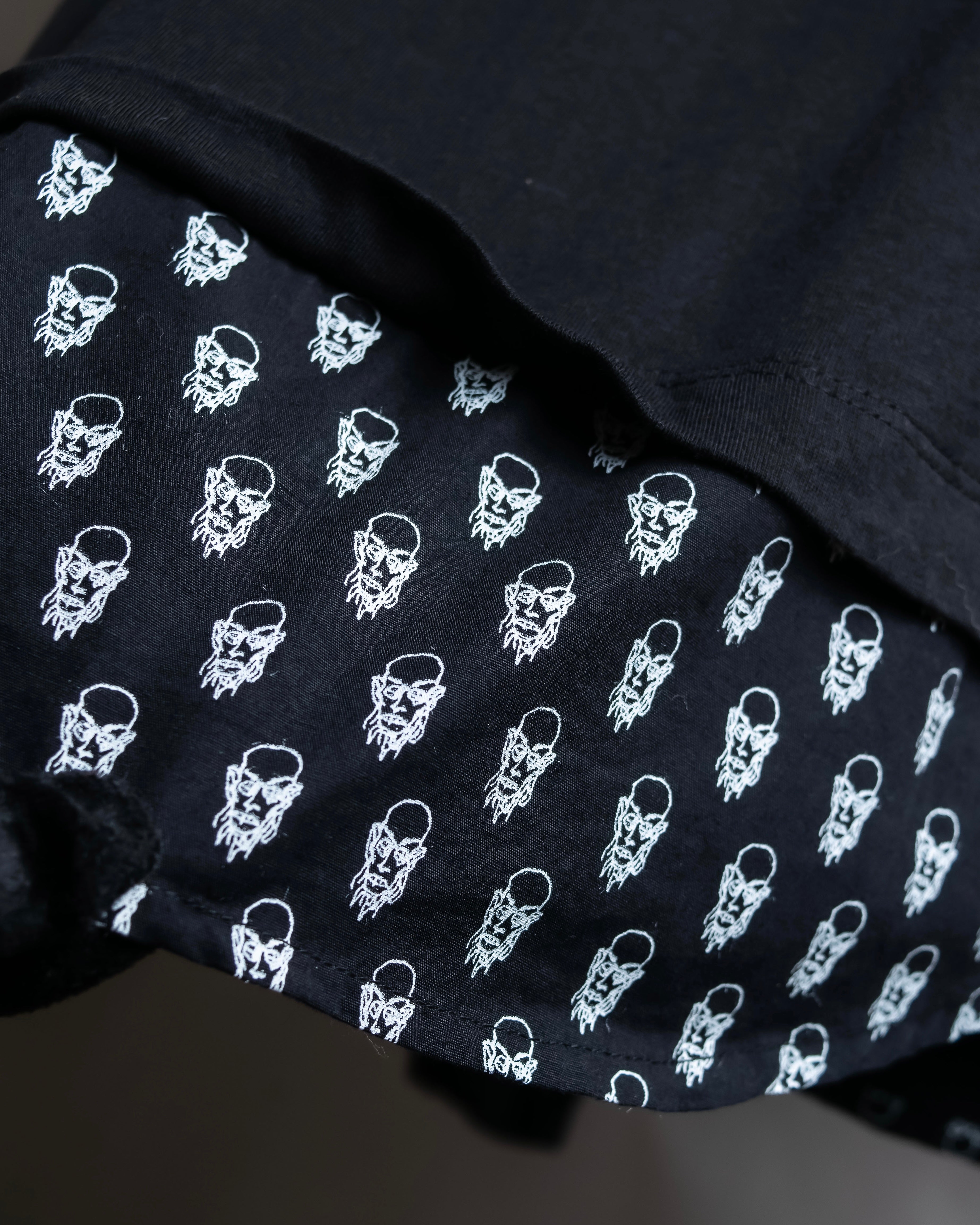 "John Galliano" Tie motif trompe l'oeil design pullover