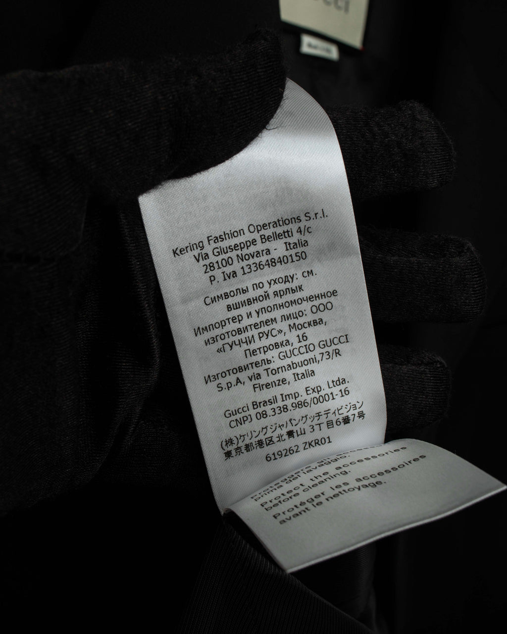 "GUCCI" Michele period stand collar modified design tailored jacket